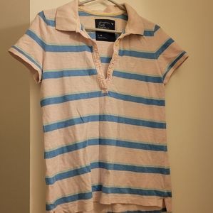 American Eagle Women Polo Top